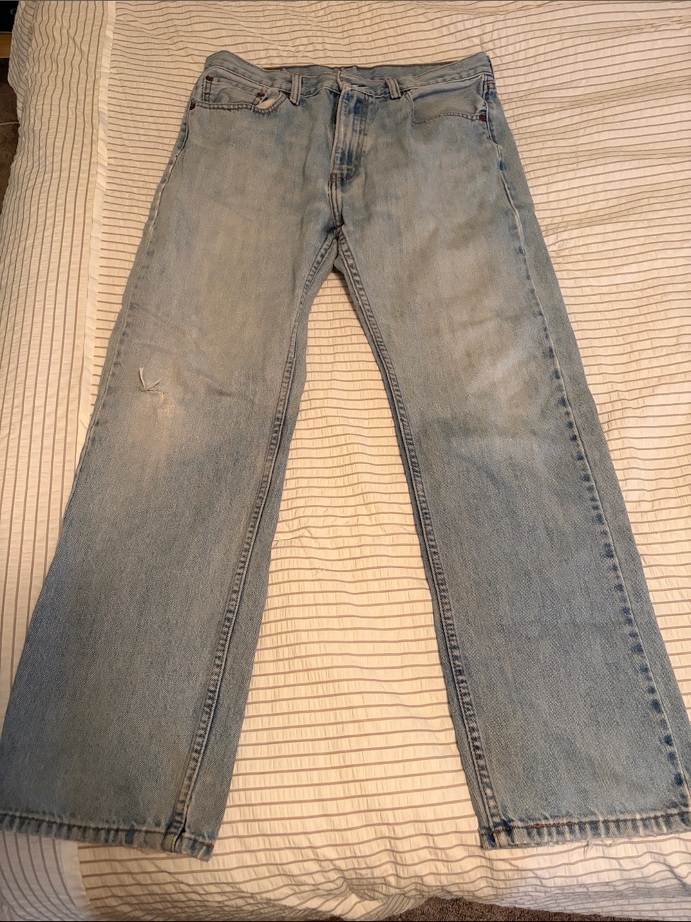 Vintage Levi's 505 Straight Leg Jeans 33x30
